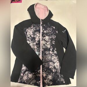 Kids Pink Floral Jacket